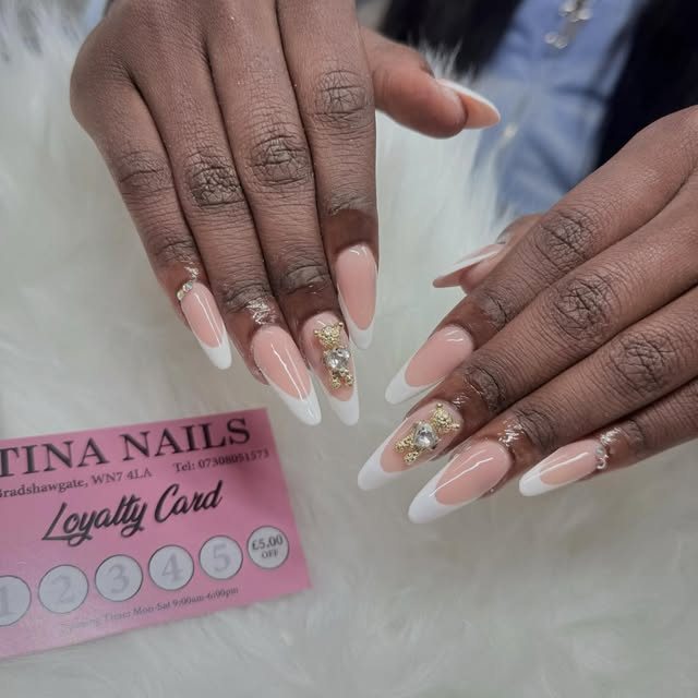 Ombre with gems 7